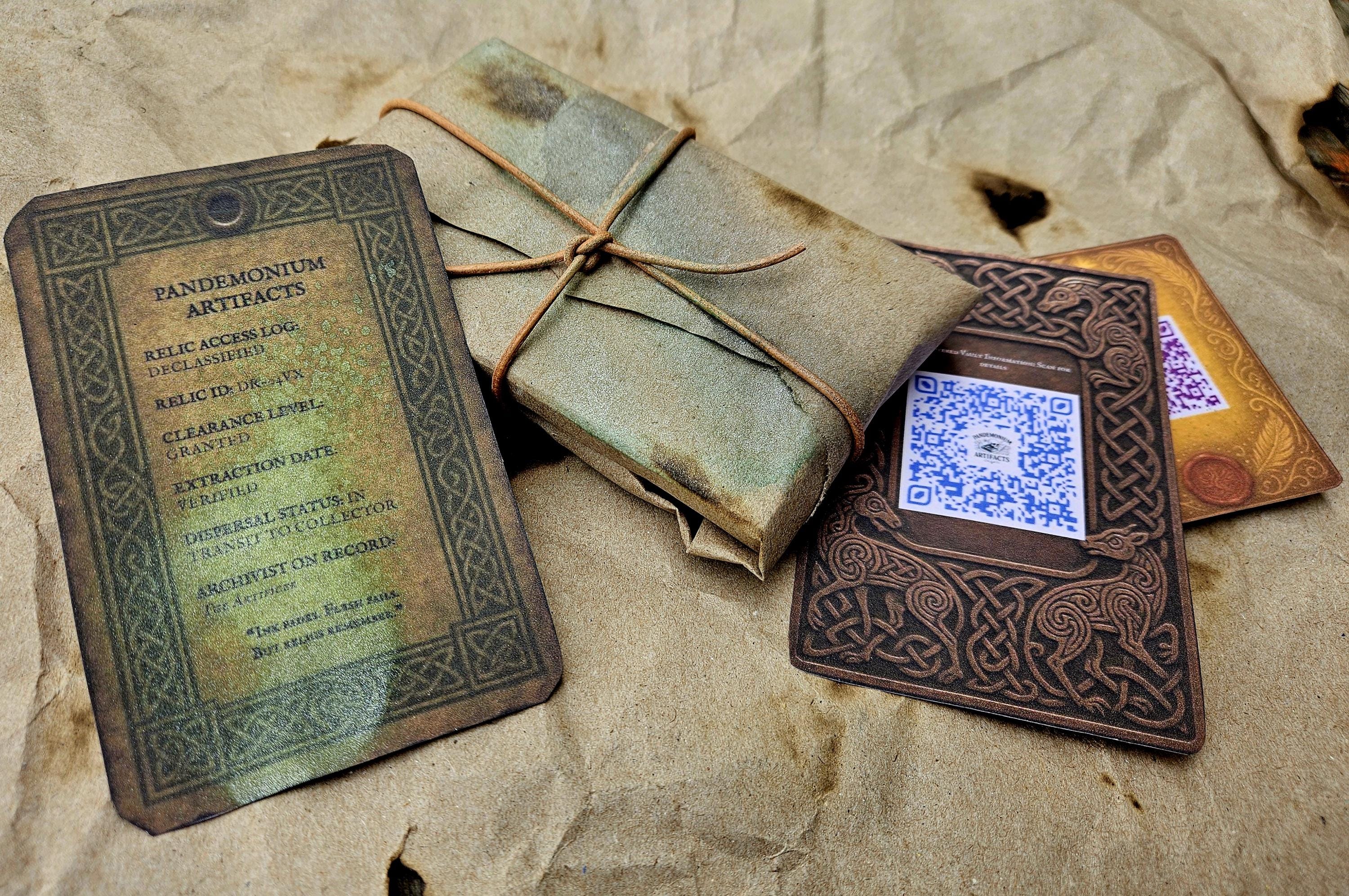 Celtic Bear Leather Stamp – Viking Knotwork Tool for Clay, Resin