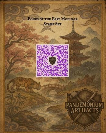 Tiger Leather Stamp – Eastern Guardian for Clay, Ceramics