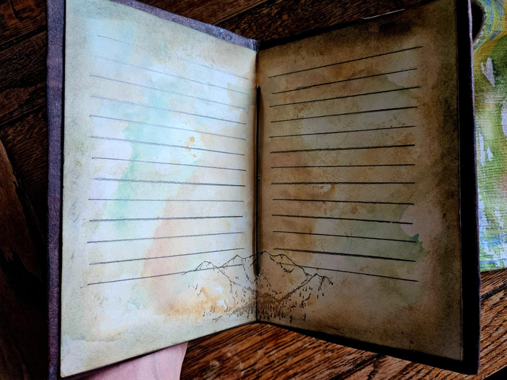 Personalized Leather Wedding Vow Books – Celtic, Fantasy, & Custom Handmade Heirloom Journals
