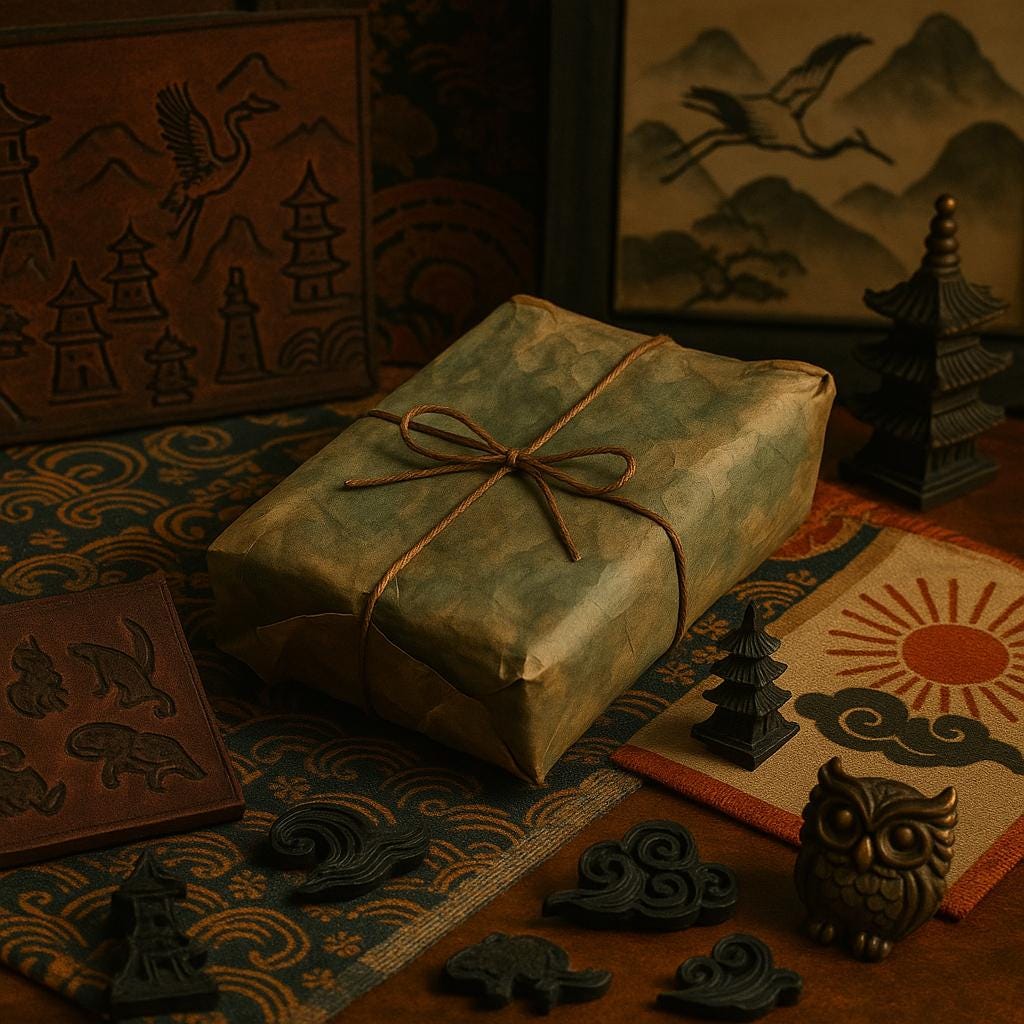 Cloud Stamp Set – Leather & Clay Debossing Tools (Echo of the East)