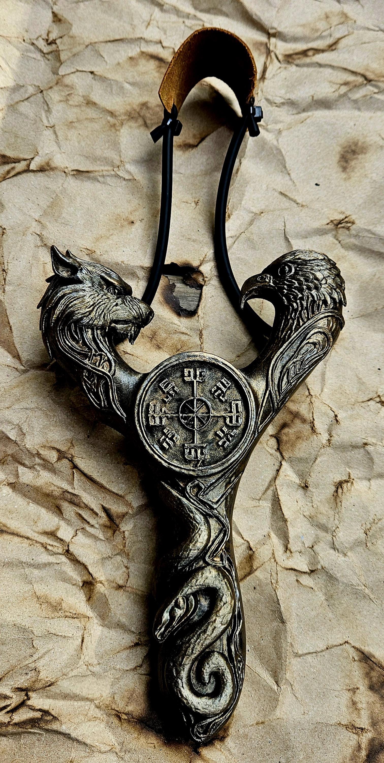 Viking Slingshot: Fenrir's Oath, Norse Mythology Relic