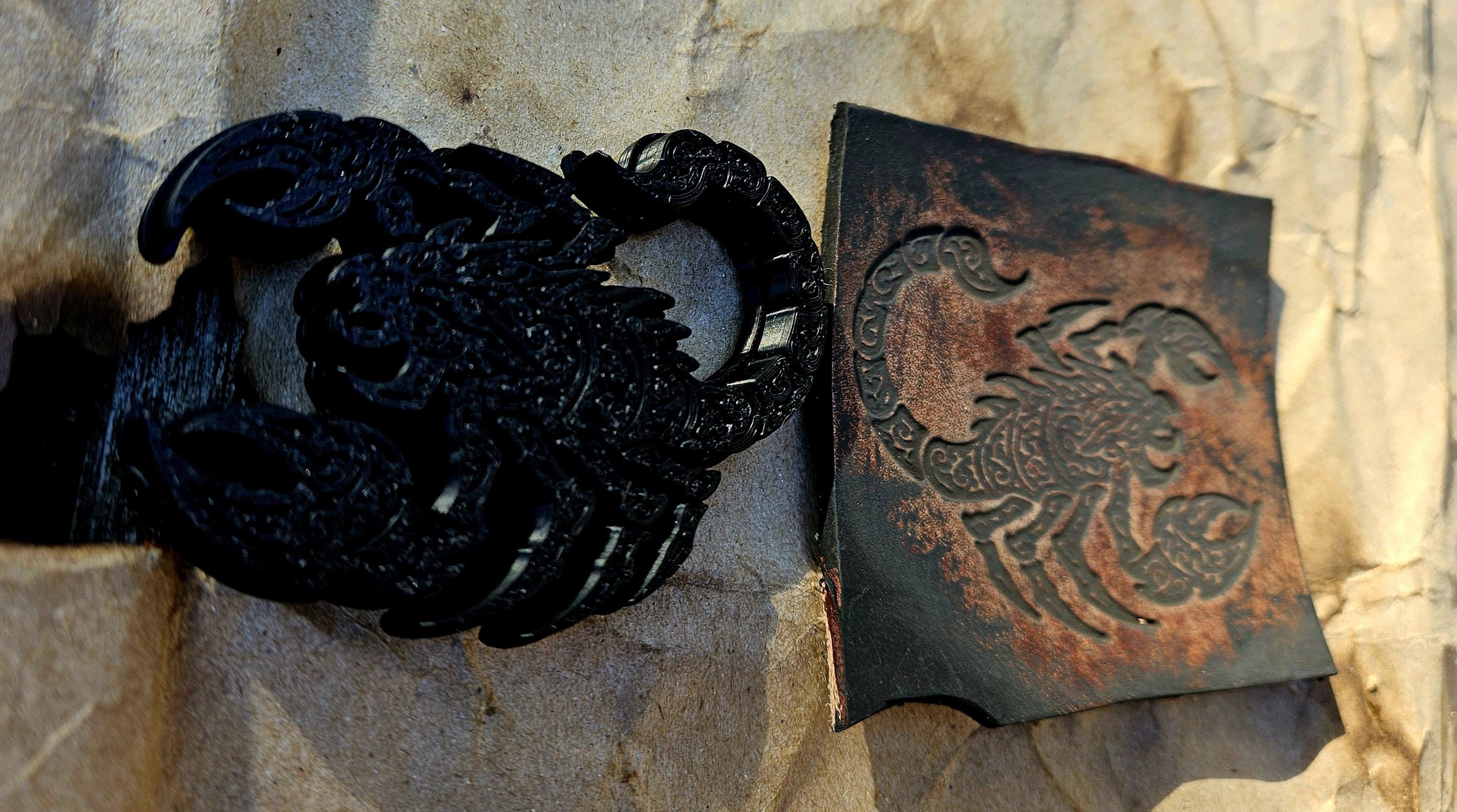 Scorpion Stamp and Sculpture – Artisan Embossing Tool for Leather, Clay and Wax