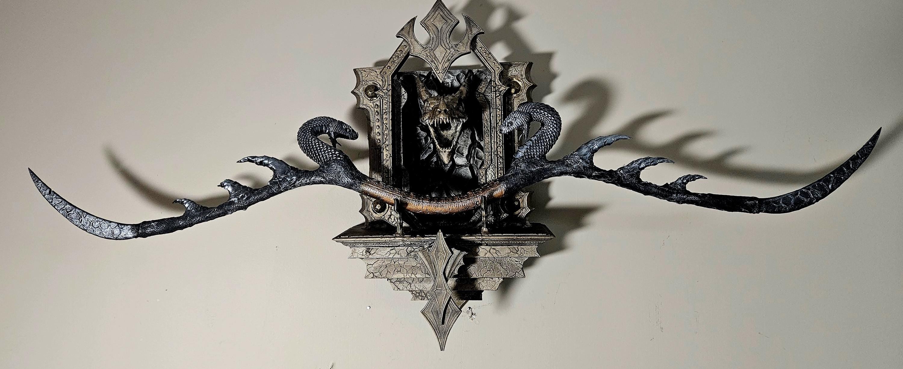 Titans Ascension Archery Bow Wall Mount Relic