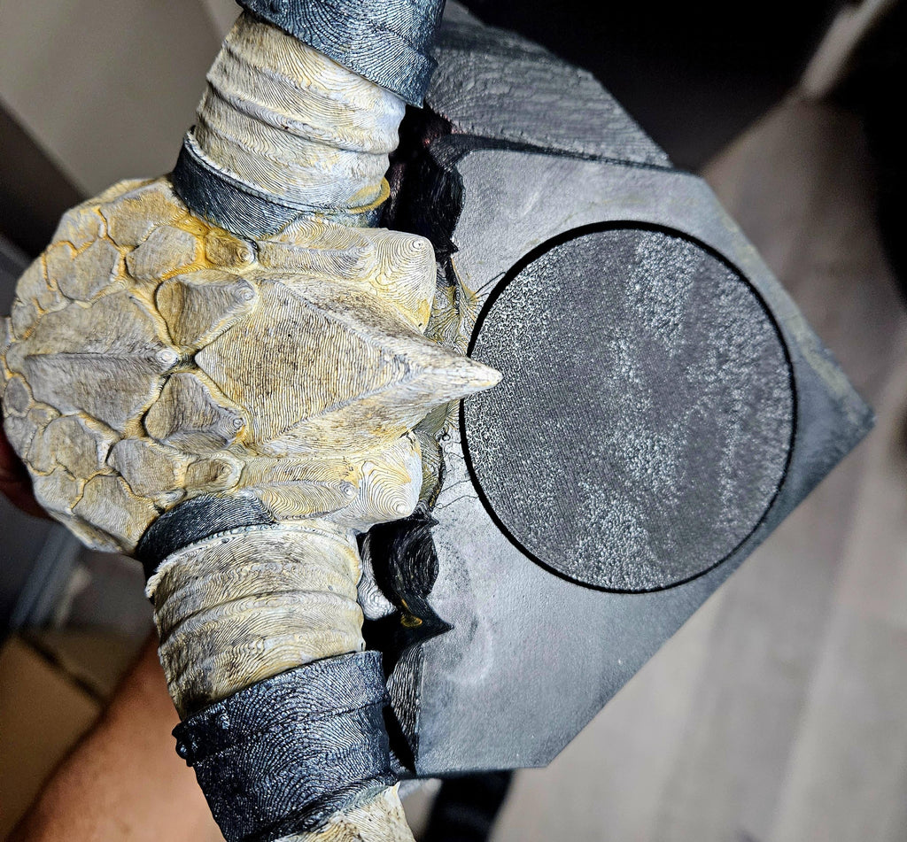 Titans Ascension Corner Wall Mount – Demon Dragon Head with Hidden Tube Puzzle & Secret Chamber