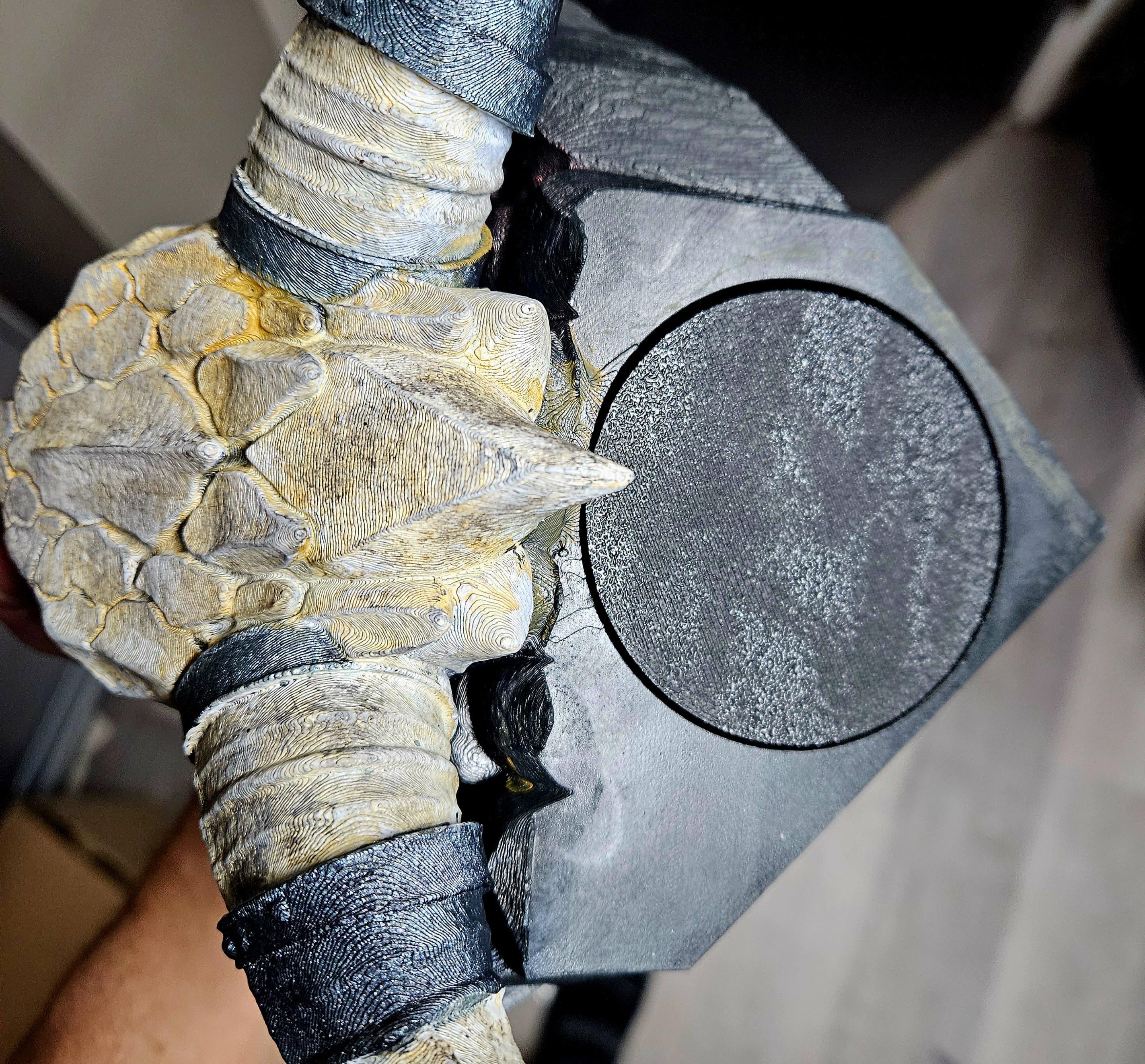 Titans Ascension Corner Wall Mount – Demon Dragon Head with Hidden Tube Puzzle & Secret Chamber