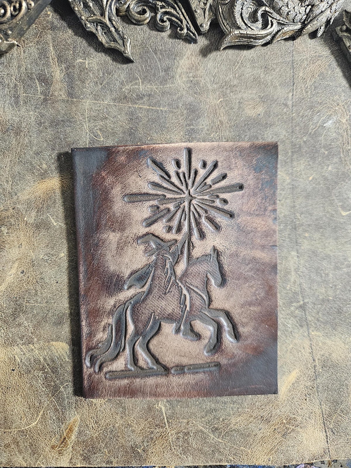 Wizard Stamp Leather Stamp,LOTR, Gandalf Inspired Stamp