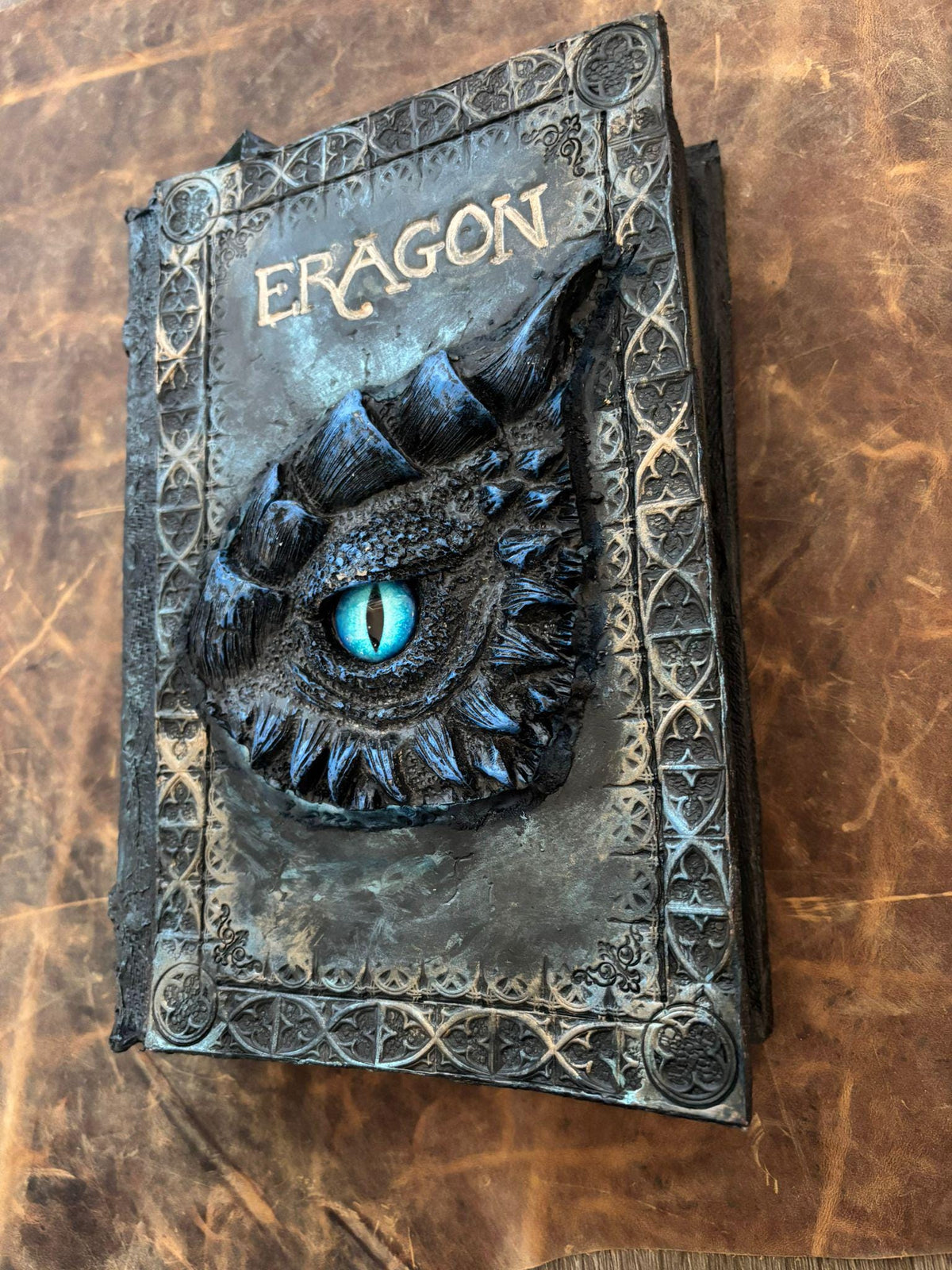 Eragon Book – Handcrafted Leatherbound Dragon Eye Edition | Fantasy Relic Grimoire | Artificer Collector’s Tome