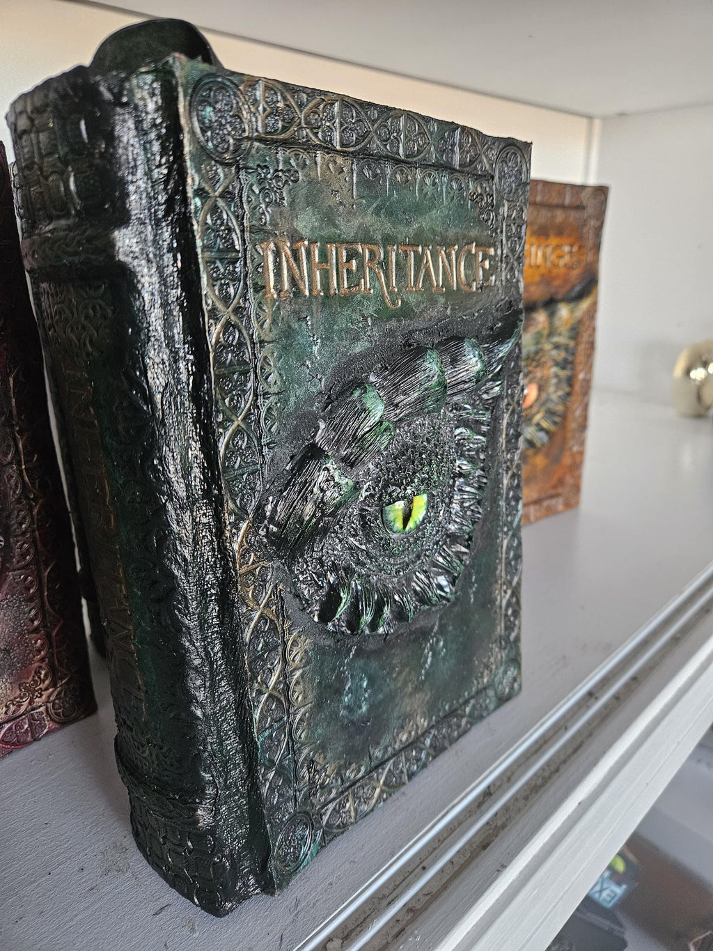 Hand-Tooled Leather Bound Book • Dragon Emblem, Inheritance Cycle Collector Edition