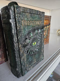 Hand-Tooled Leather Bound Book • Dragon Emblem, Inheritance Cycle Collector Edition