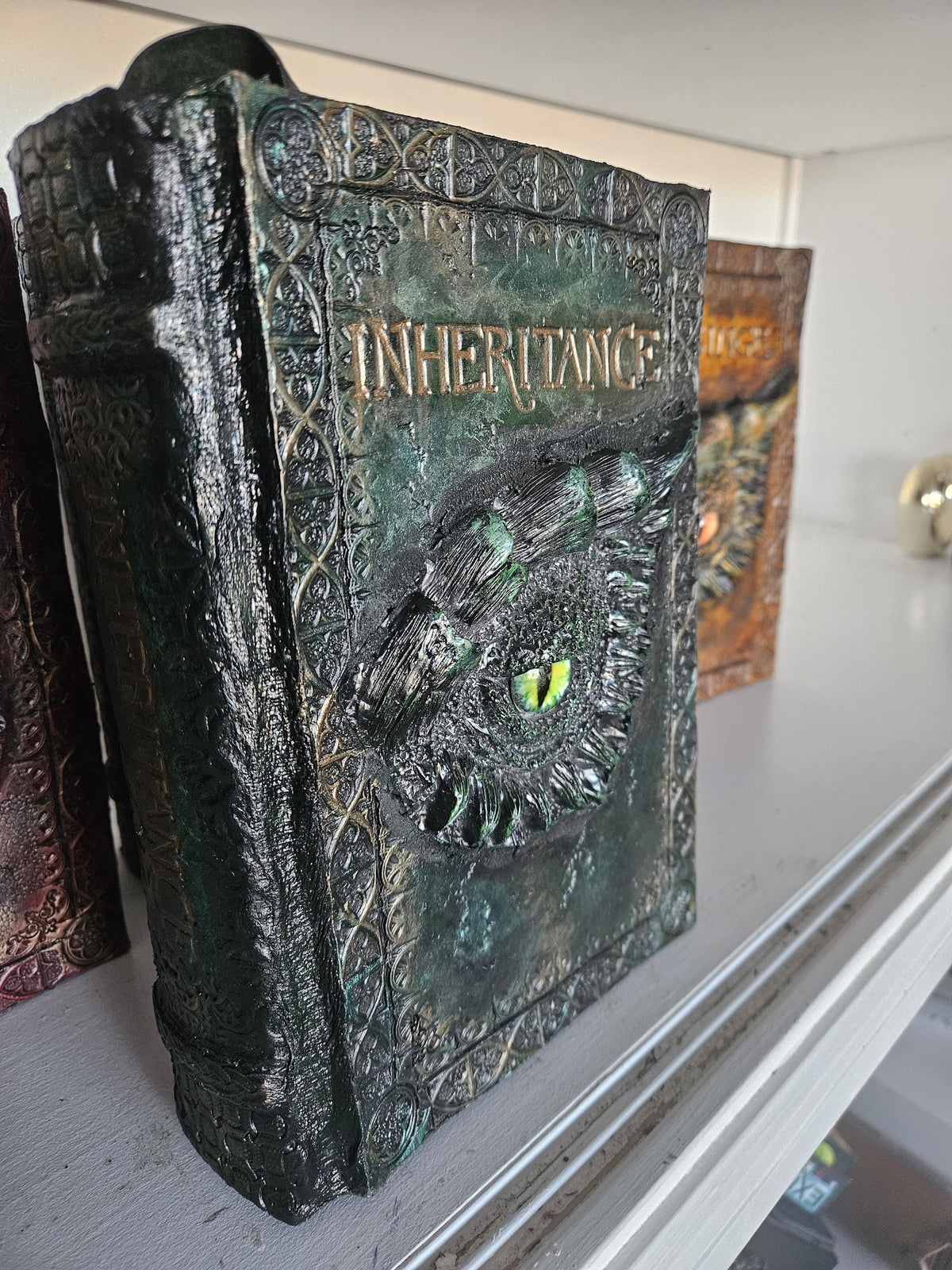 Hand-Tooled Leather Bound Book • Dragon Emblem, Inheritance Cycle Collector Edition