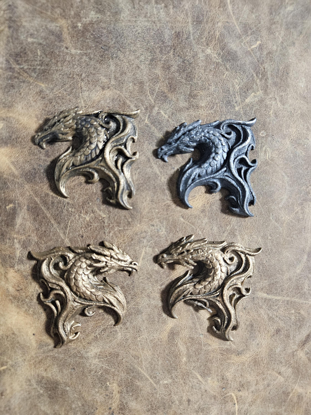 Dragon Book Corners — Antiqued Relic-Grade Embellishments for Legendary Tomes