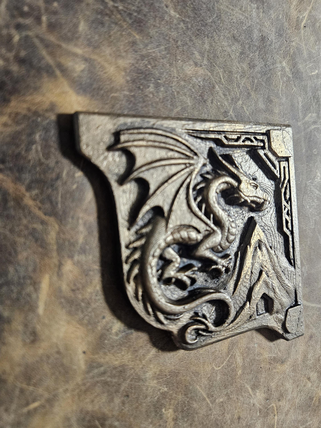 Dragon Plate, relic grade book adornment