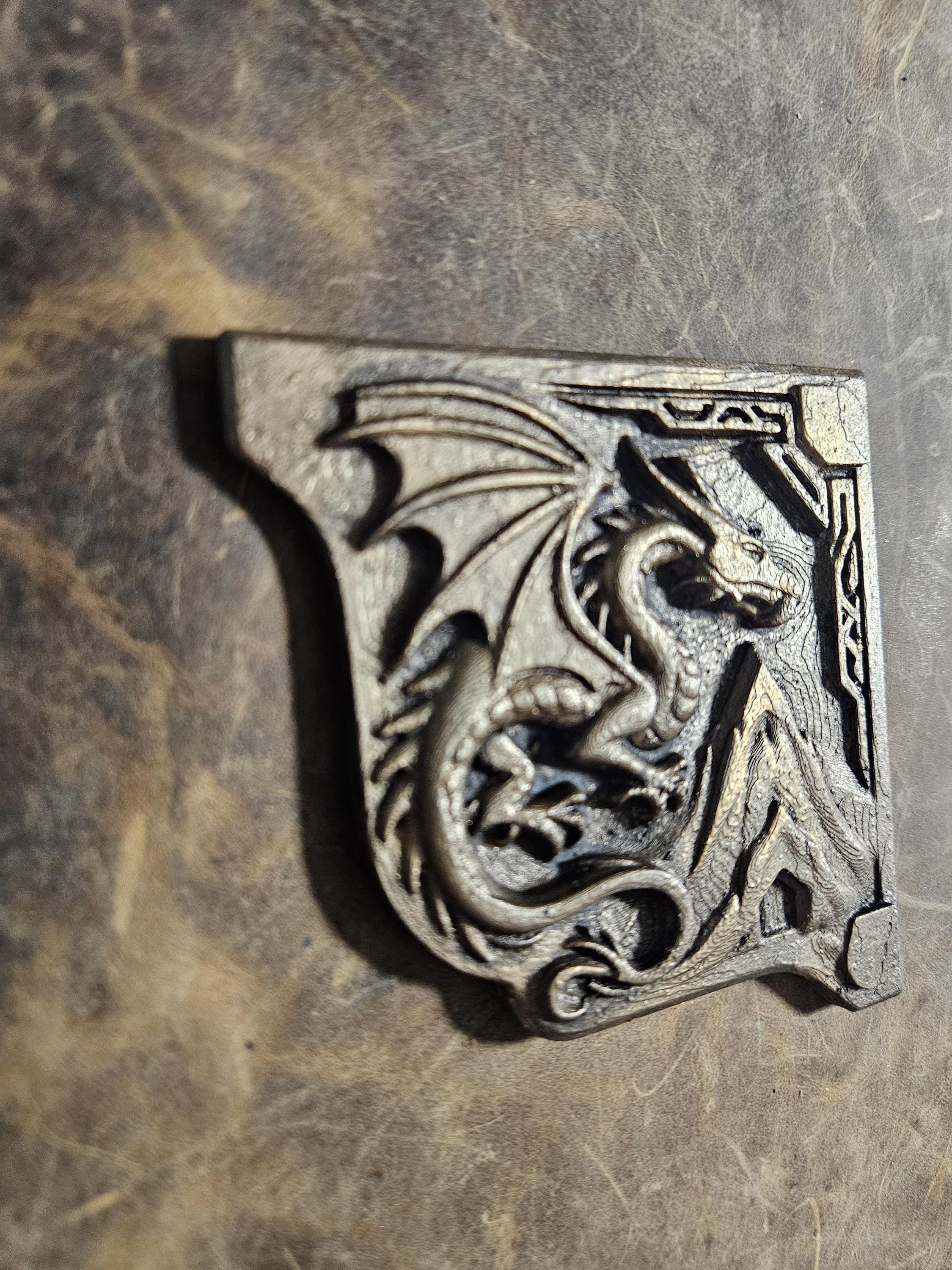 Dragon Plate, relic grade book adornment