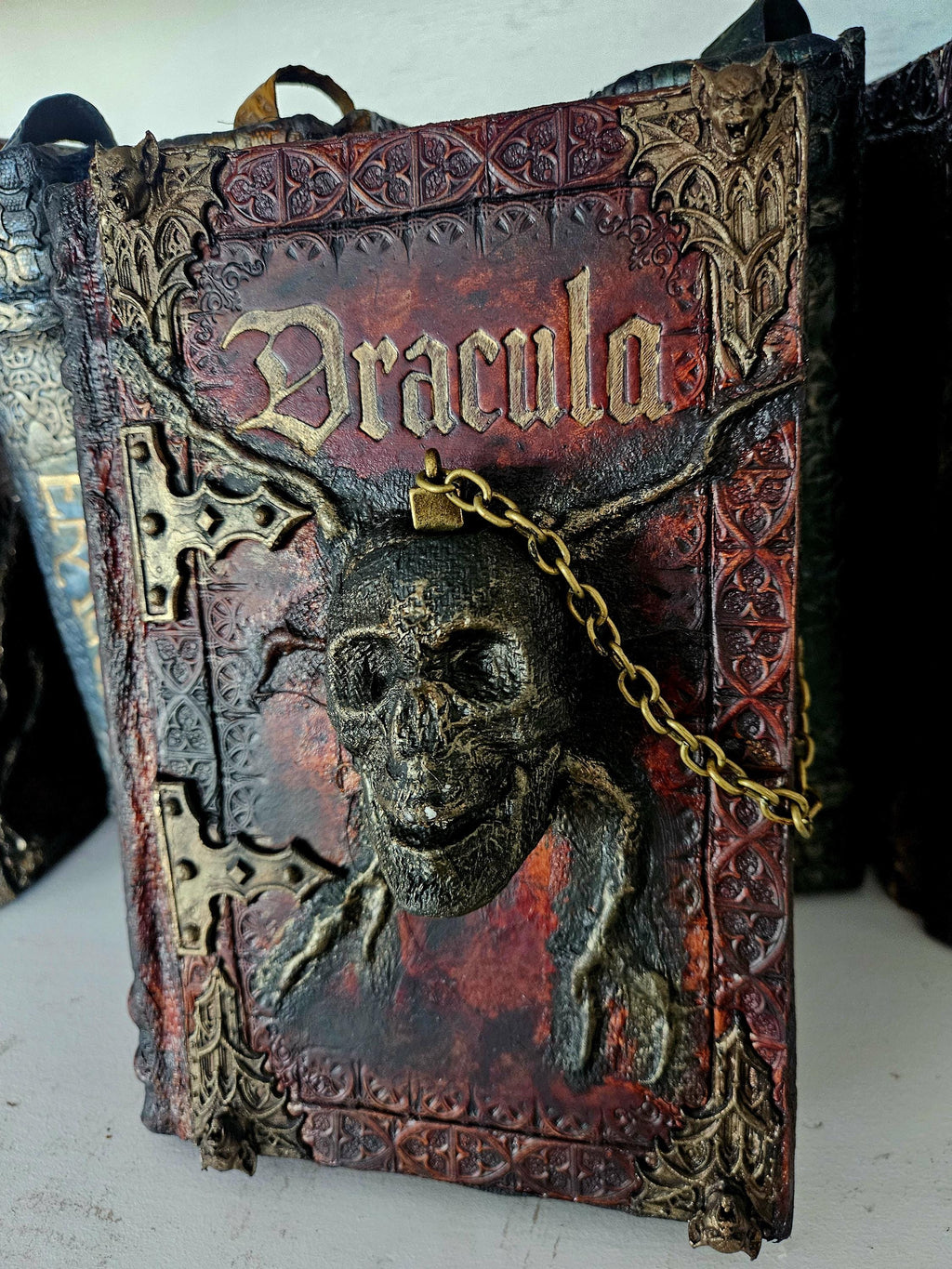 Handcrafted Dracula Book: Gothic Horror Edition