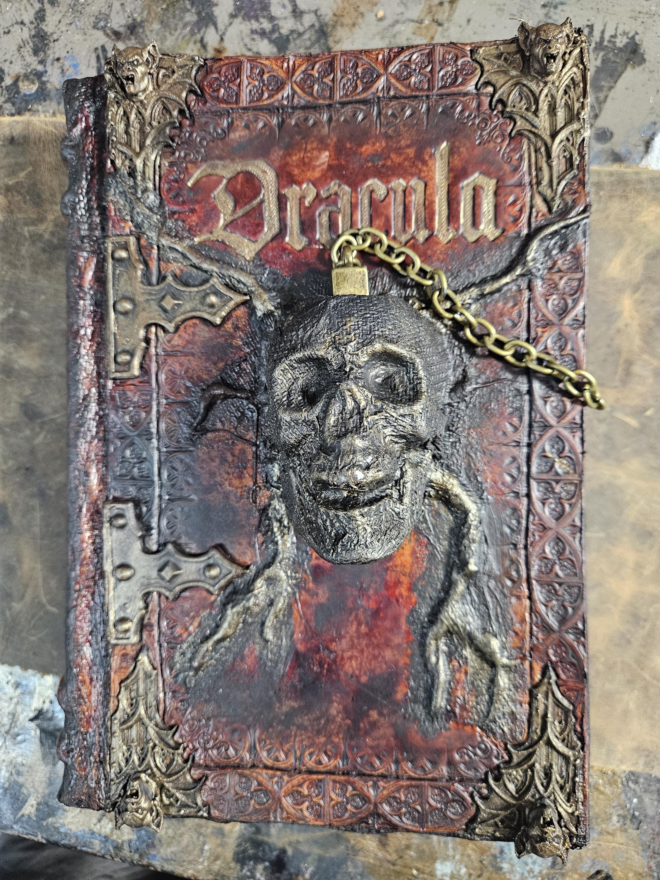 Handcrafted Dracula Book: Gothic Horror Edition