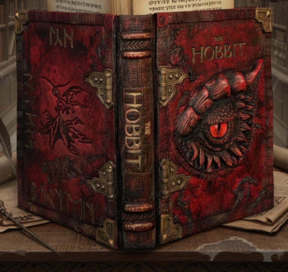 The Hobbit | Hand-Bound Leather Rebinding