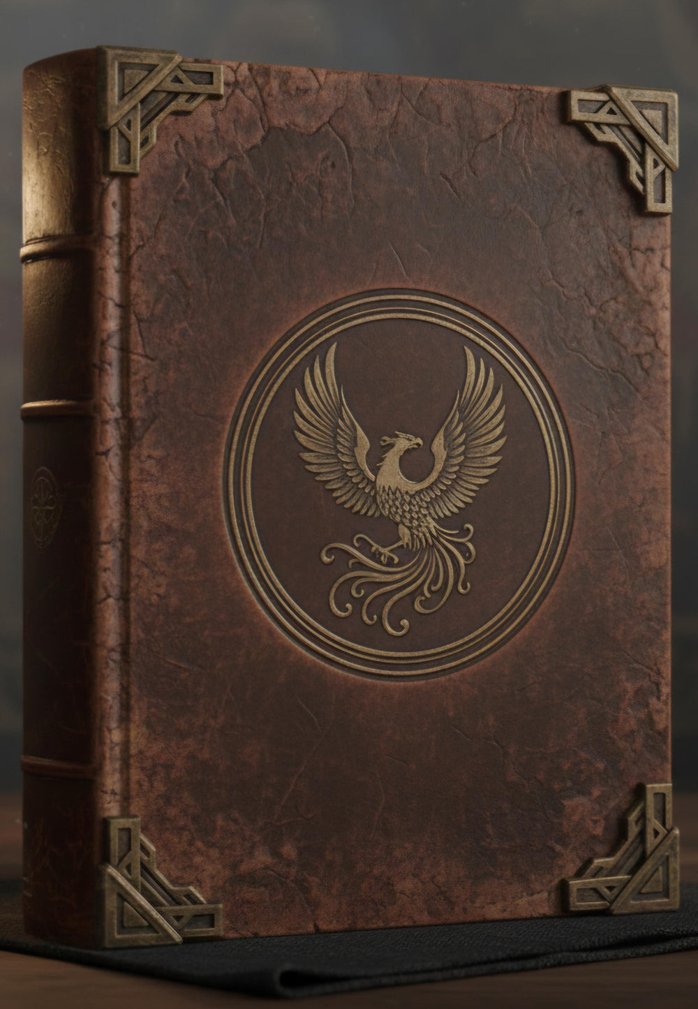 Valkyrie Tri-Sigil Book Corners (Set of 4) – Nordic Grimoire Protectors