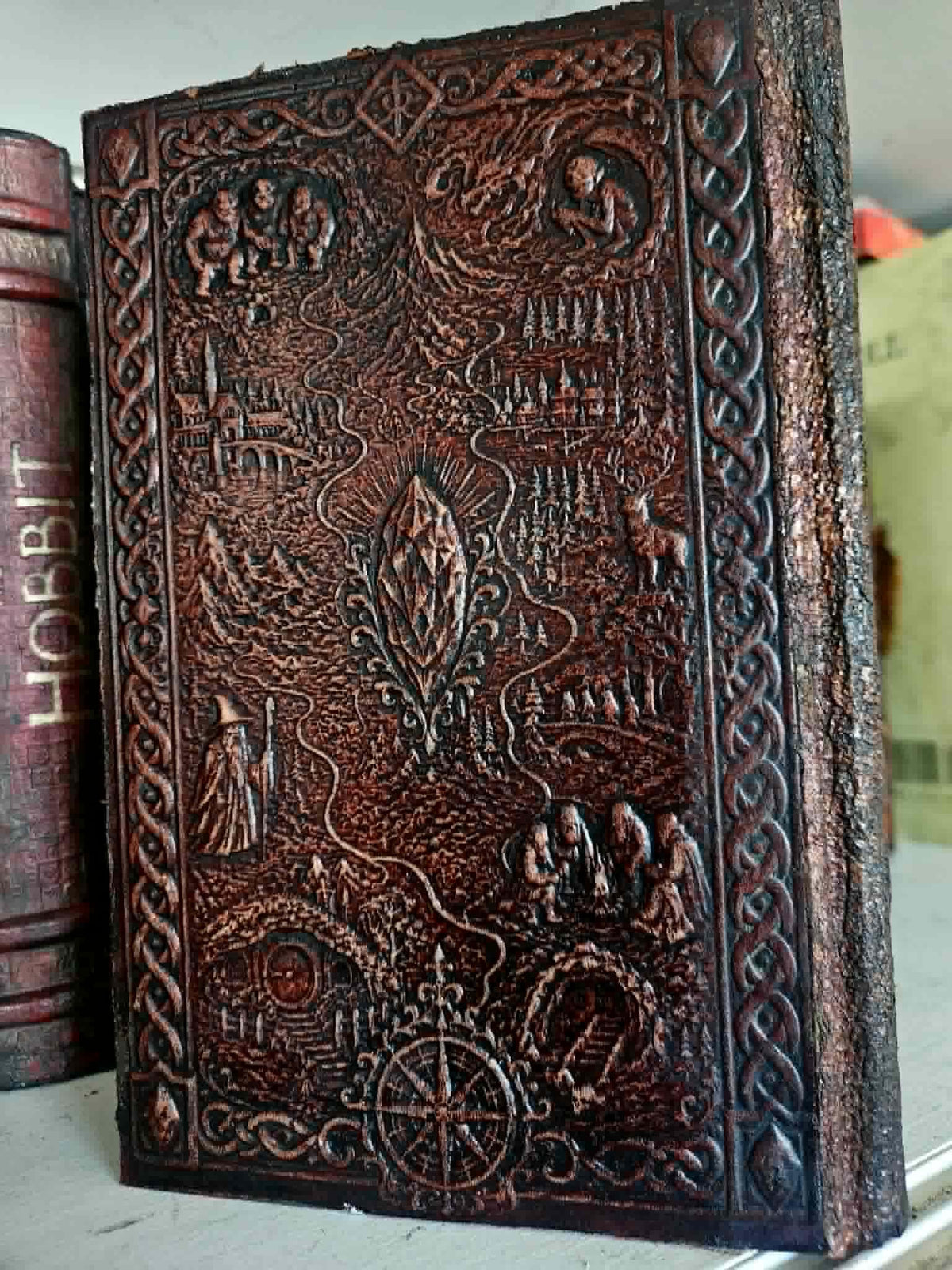 The Hobbit | Embossed Leather Rebound Edition