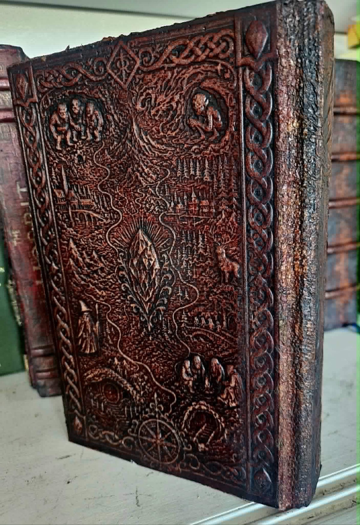 The Hobbit | Embossed Leather Rebound Edition