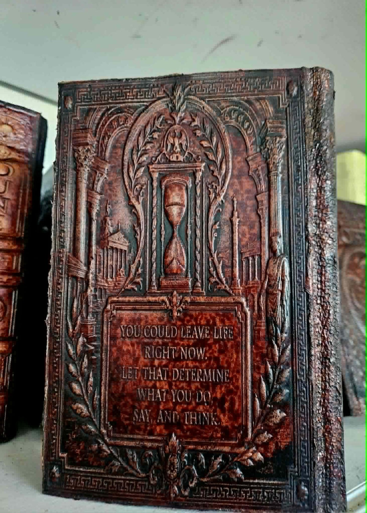 Meditations by Marcus Aurelius | Relic Edition Leather-Bound Book