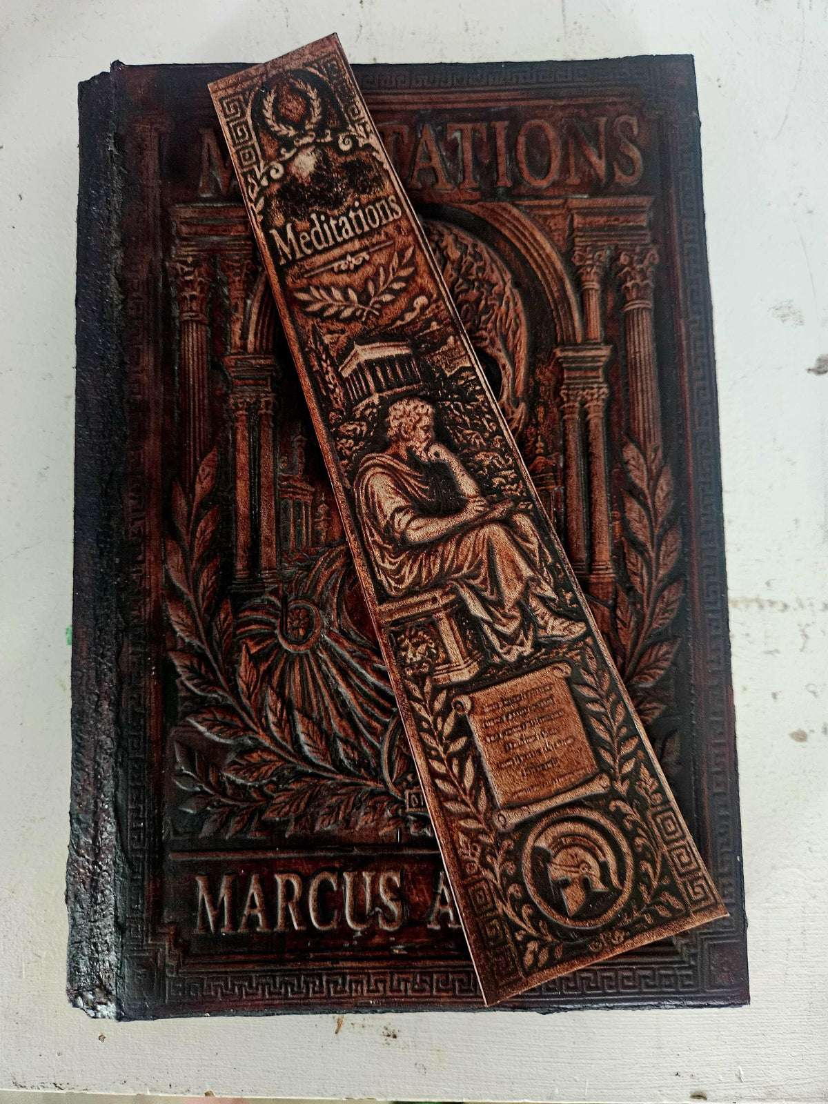 Meditations by Marcus Aurelius | Relic Edition Leather-Bound Book