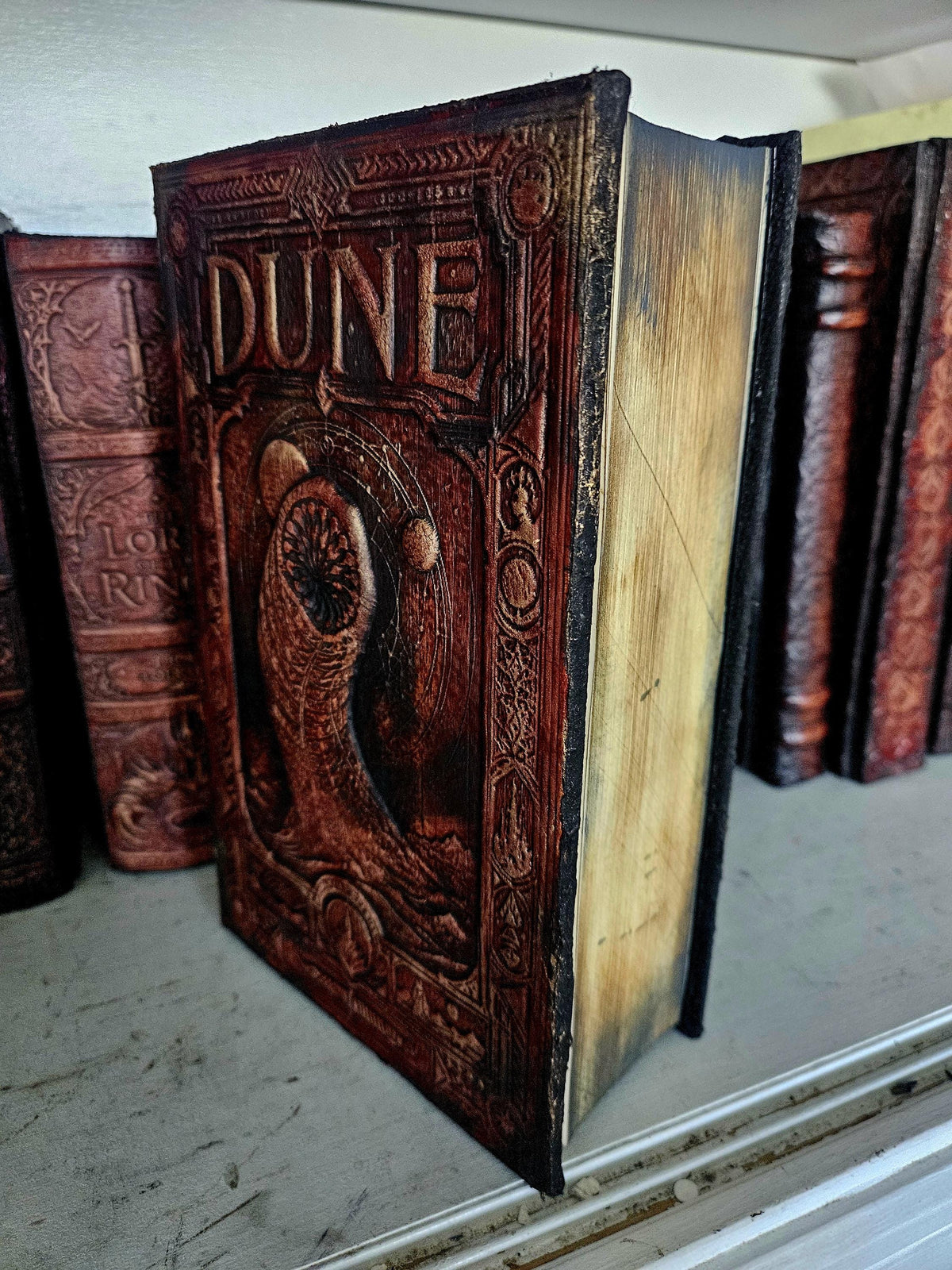 Dune | Hand-Bound Leather Omnibus | Frank Herbert Trilogy