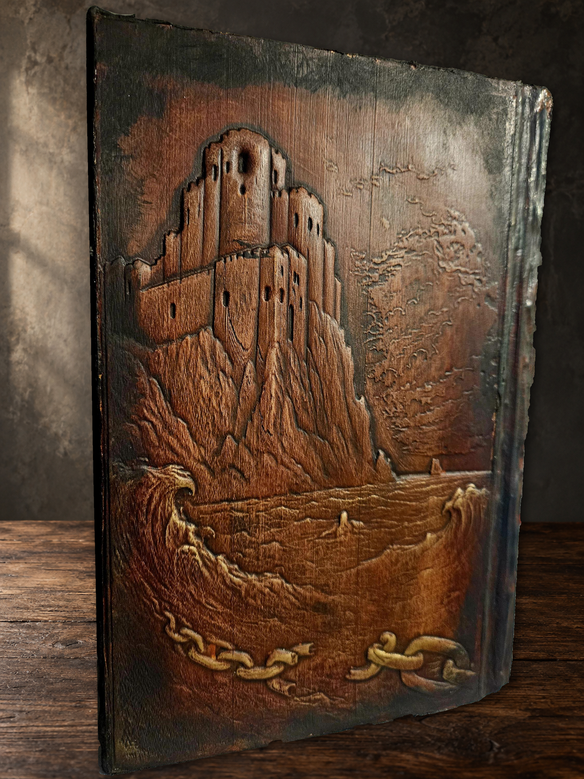 The Count of Monte Cristo Leather Bound Book | Handcrafted Rebound Classic | Alexandre Dumas Collector Gift | Heirloom Edition