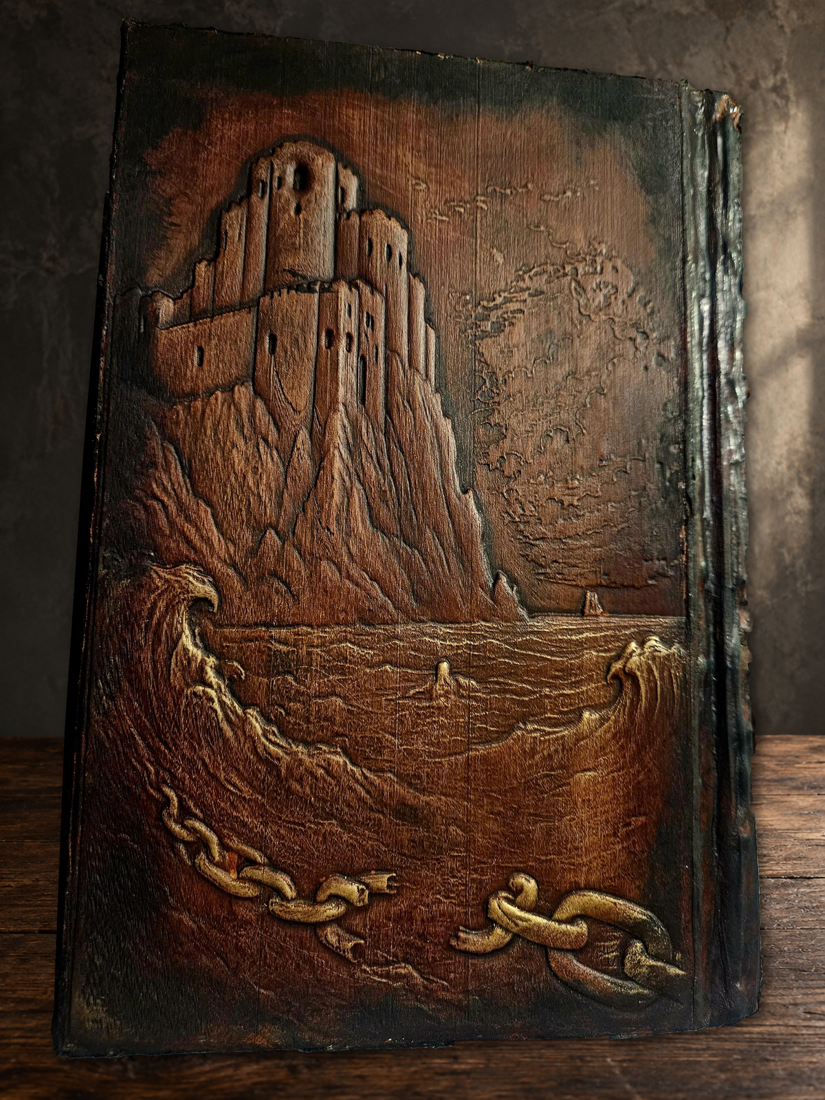 The Count of Monte Cristo Leather Bound Book | Handcrafted Rebound Classic | Alexandre Dumas Collector Gift | Heirloom Edition