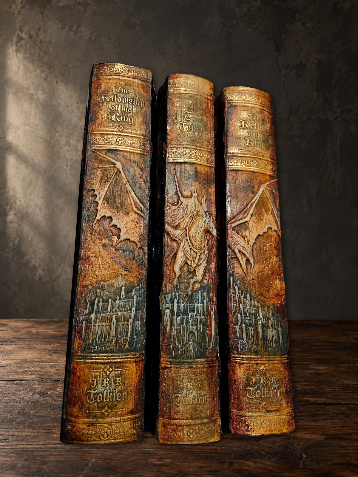 The Return of the King | Hand-Bound Leather Book | LOTR Trilogy Set Option