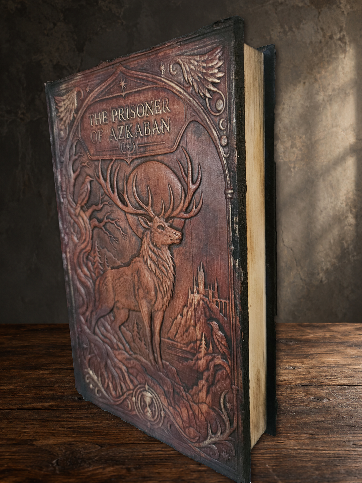 Harry Potter and the Prisoner of Azkaban | Hand-Bound Leather Book