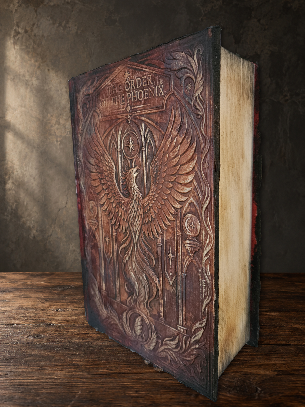 Harry Potter and the Order of the Phoenix | Hand-Bound Leather Book
