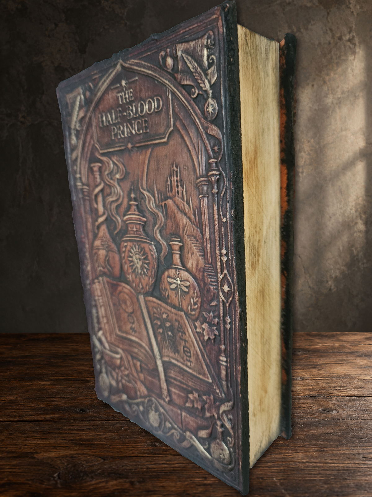 Harry Potter and the Half-Blood Prince | Hand-Bound Leather Book
