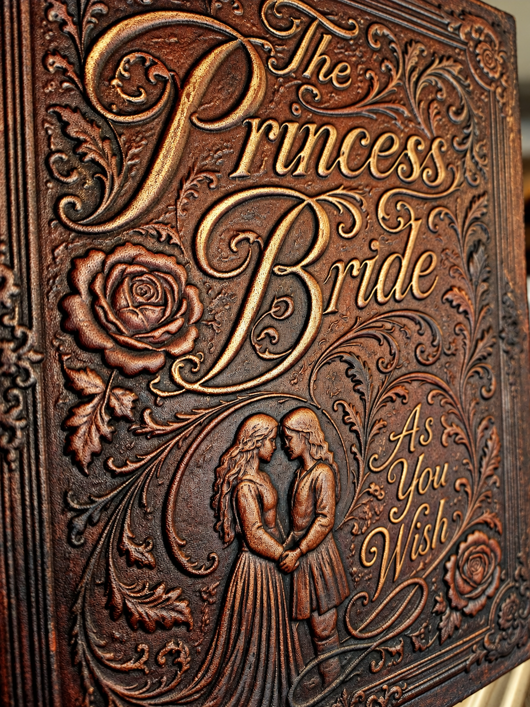 The Princess Bride — close detail of supplied upgraded cover