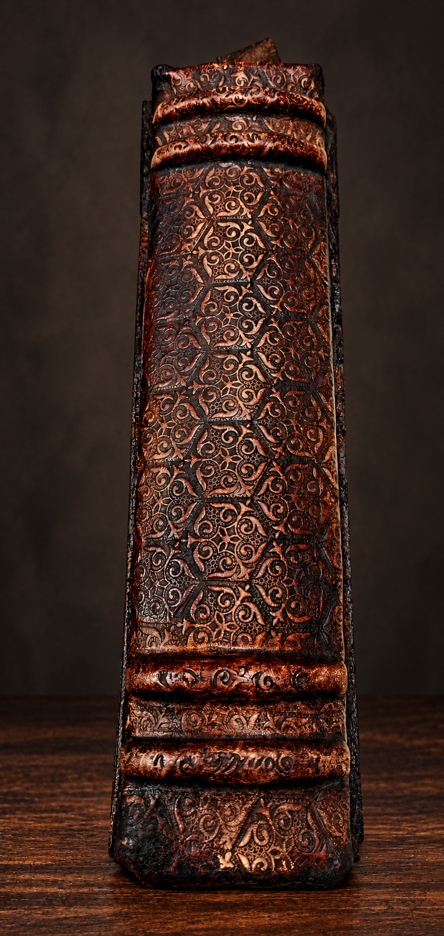 The Once and Future King — ornamental raised-band spine