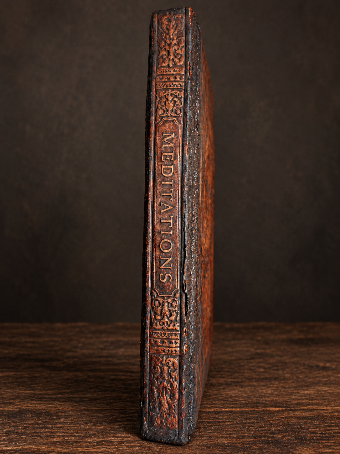 Meditations sculpted edition — spine