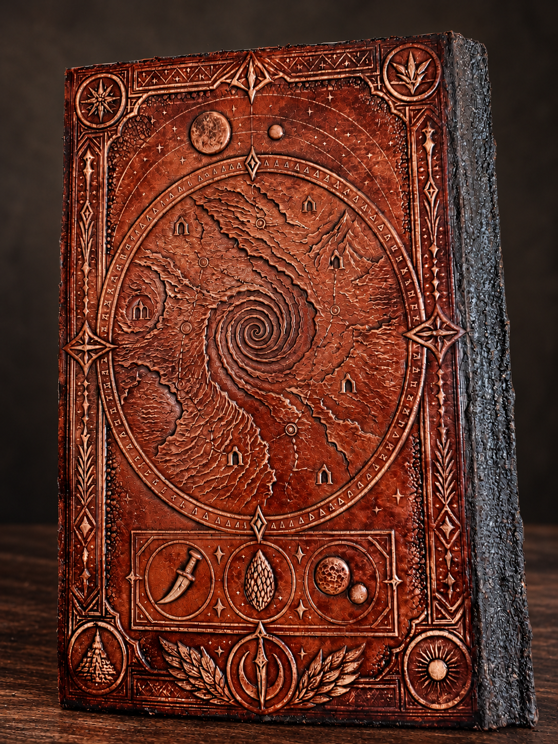 Dune leather omnibus — rear cover