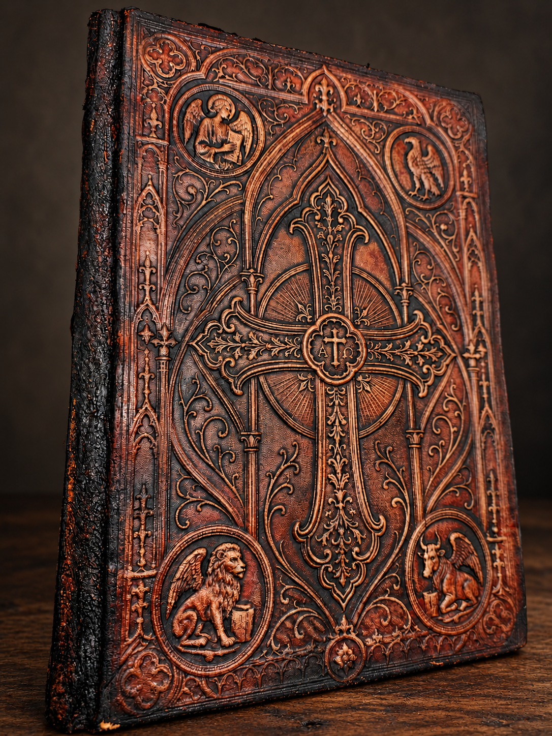 Holy Bible — sculpted rear cover