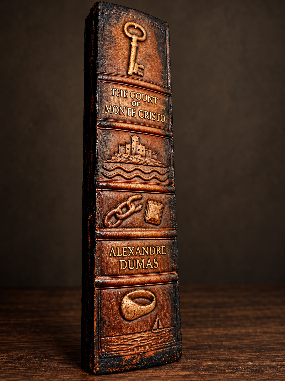 The Count of Monte Cristo — spine