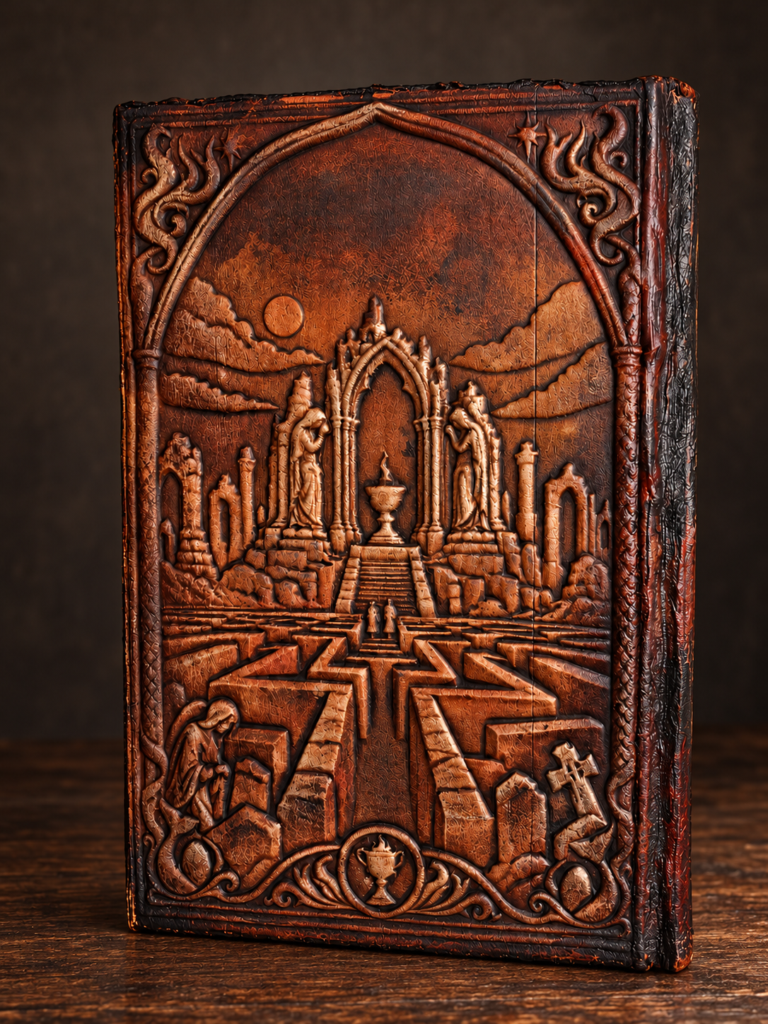 Harry Potter volume 4 — rear binding detail