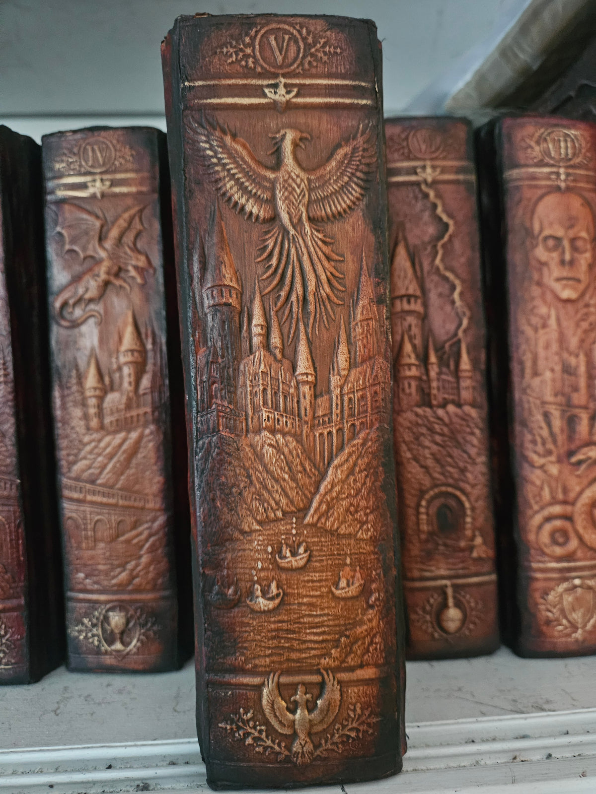Harry Potter and the Order of the Phoenix | Hand-Bound Leather Book