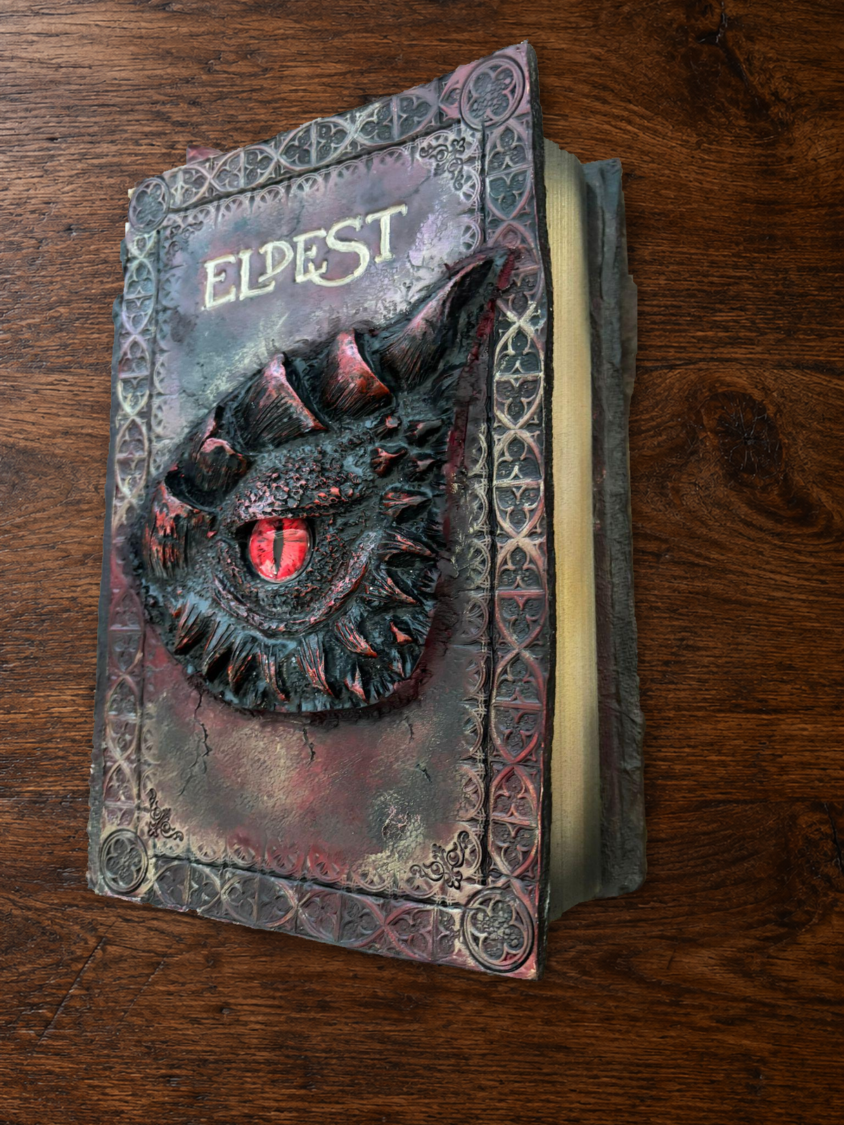 Inheritance Cycle Leather Book Set – Hand-Tooled Rebound Leather Book Set