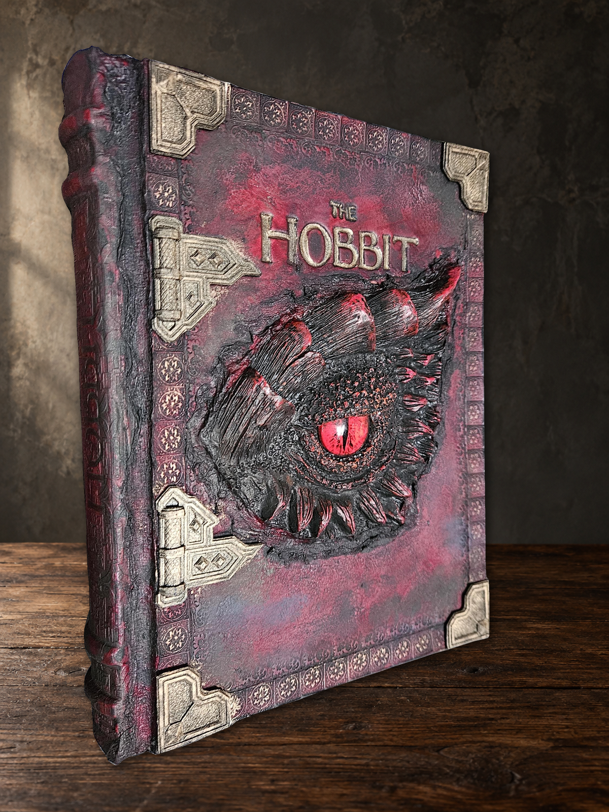 The Hobbit | Hand-Bound Genuine Leather Rebinding | Custom Fantasy Collector Book