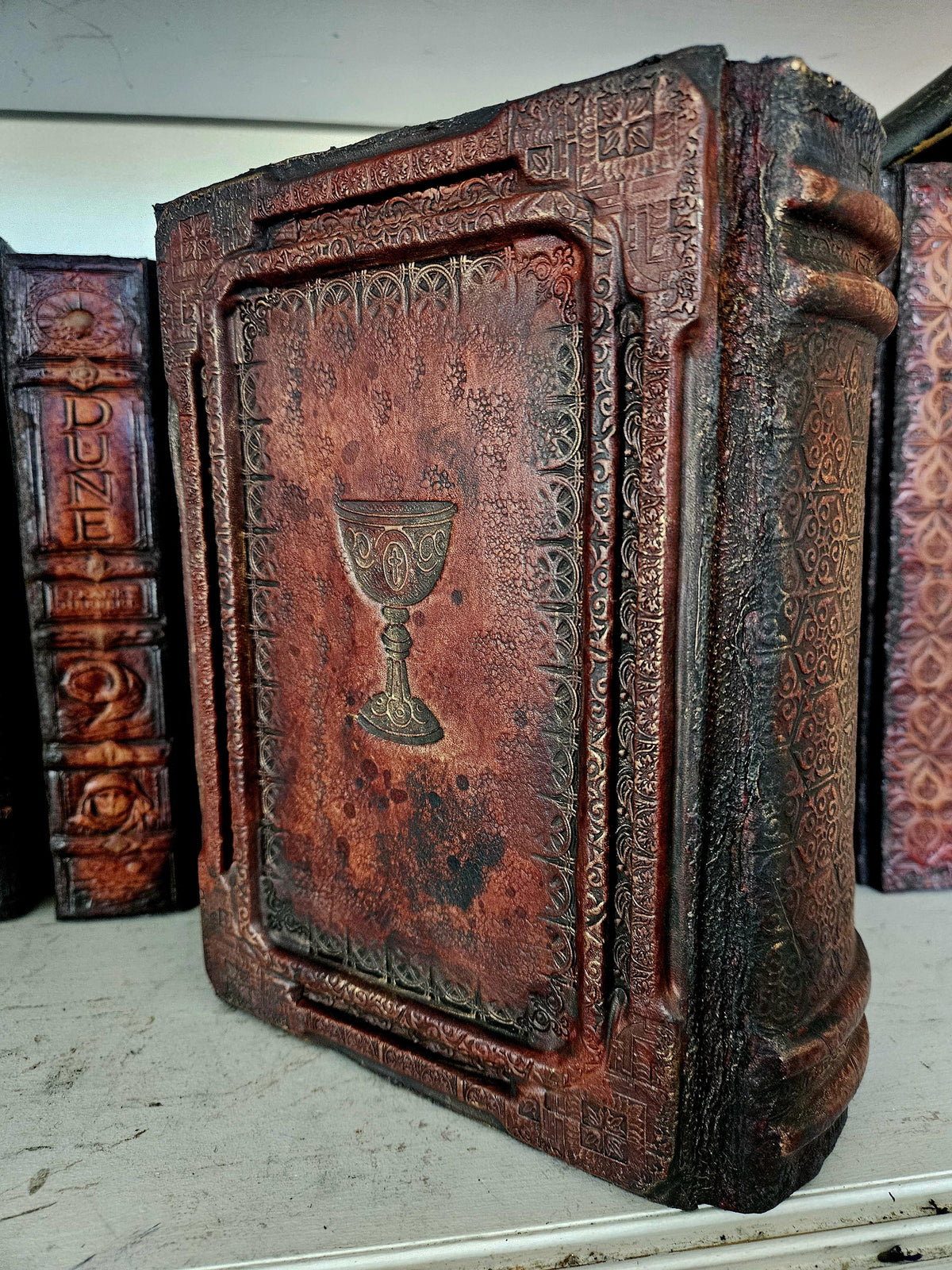 Cup rear angle — original supplied photograph, binding example