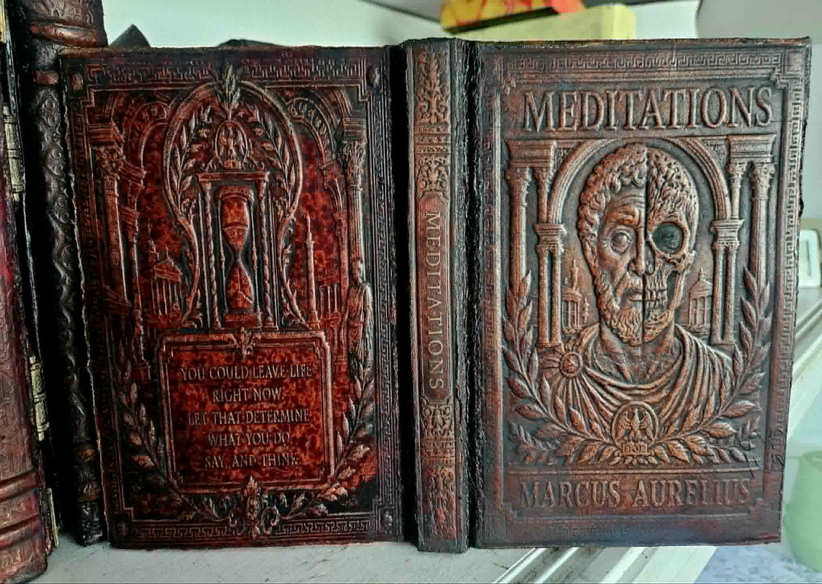 Sculpted Meditations full wrap — supplied binding photograph