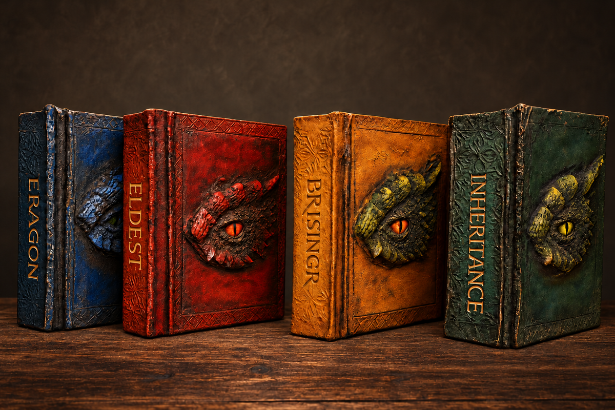 Inheritance Cycle four-volume leather set