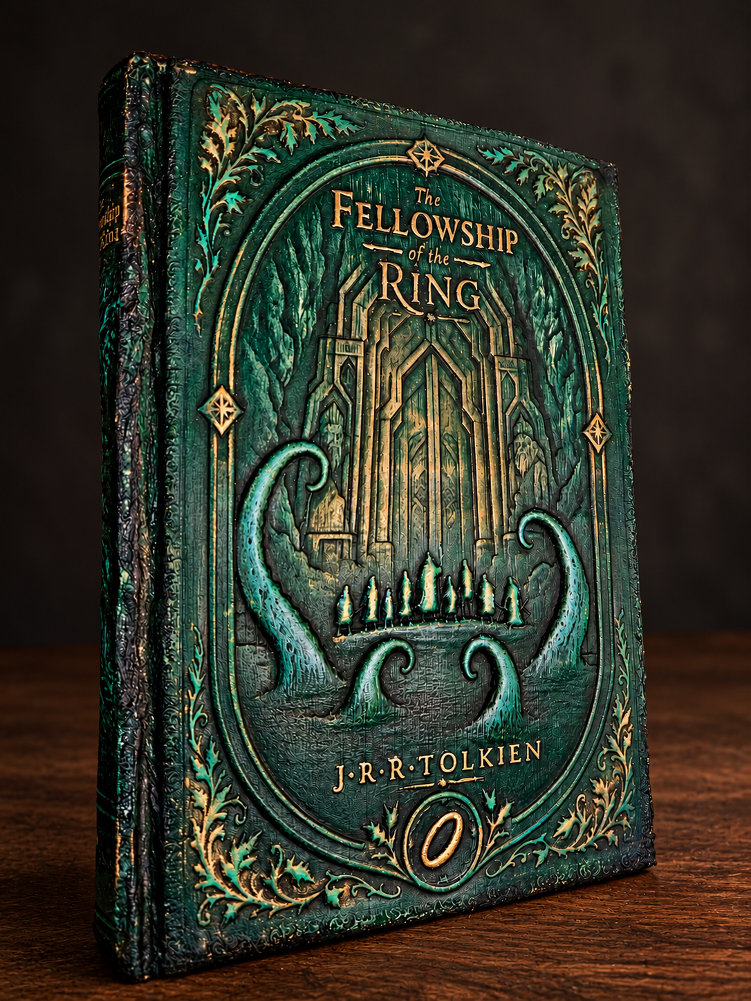 The Fellowship of the Ring — alternate front and spine view