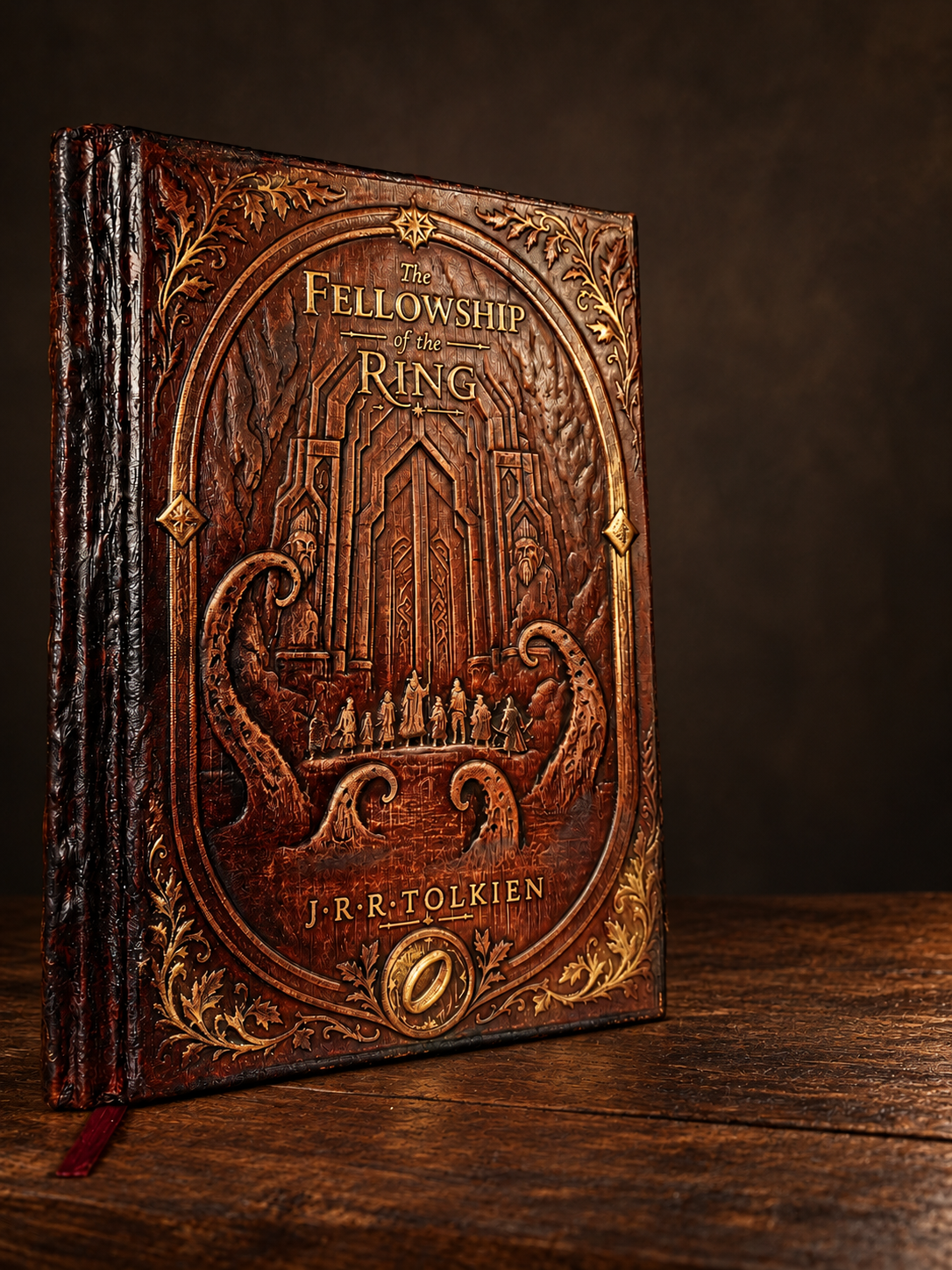 The Lord of the Rings trilogy — The Fellowship of the Ring cover
