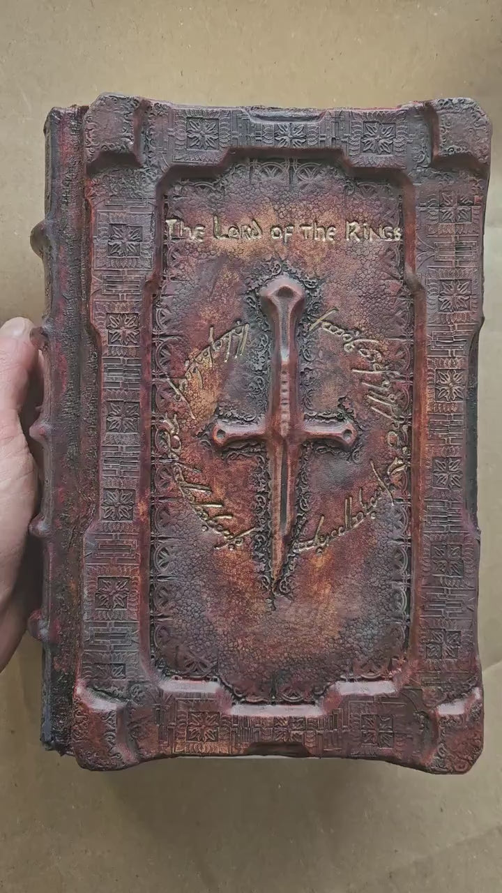 Lord of the Rings: The Dark Lord Edition | Hand-Bound Leather Illustrated Deluxe Relic